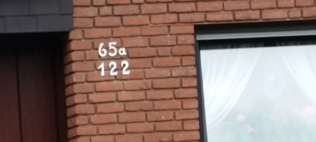 Zwei Hausnummern haben Häuser an der Arenbergstraße