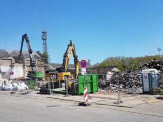 Alte Gebäude an der Möllerschächte werden abgerissen