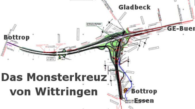 Das Monster - Autobahnkreuz für Gladbeck