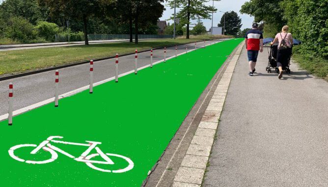 Gladbecks Grüne setzen sich für Pop-Up-Radwege ein und hoffen auf Unterstützung durch die Deutsche Umwelthilfe