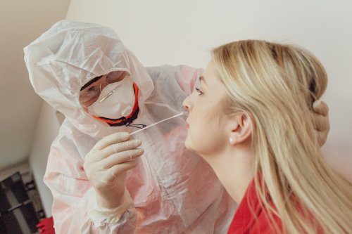 Schnelltestung beim DRK DRK Schnelltestzentren in Gladbeck