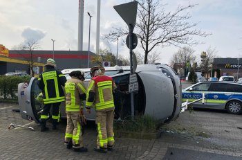 Feuerwehreinsatz an der Rockwoolstraße