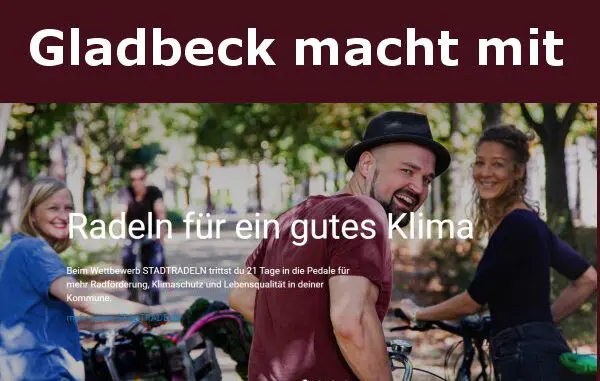 Gladbeck: Radfahr-Wettbewerb für ein besseres Klima
