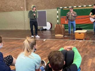 Chris Kramer begeistert Schüler - Kreisweite Schultheatertage