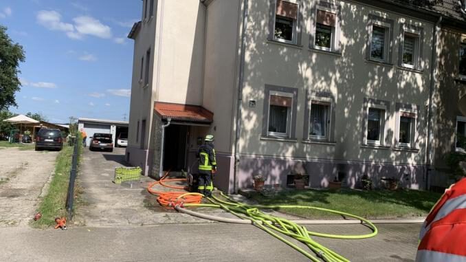 Kellerbrand in Butendorf - Mehrfamilienhaus brannte