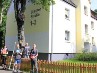 Vonovia: Nistkästen in Gladbeck aufgehängt