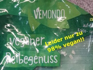 Schummelt Lidl bei veganem Käse? Nur 98 % vegan!