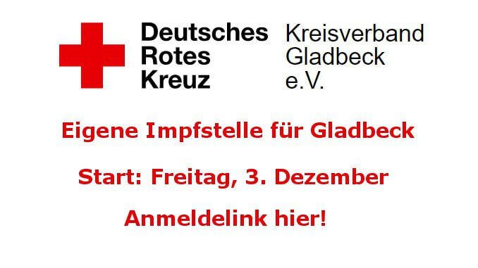 Stationäre Impfstelle für Gladbeck - Endlich!