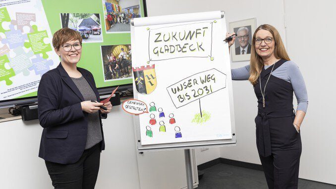 Dr. Sonja Knobbe und Bürgermeisterin Bettina Weist