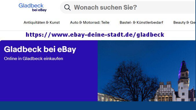 Online-Marktplatz für Gladbeck - jetzt bei ebay