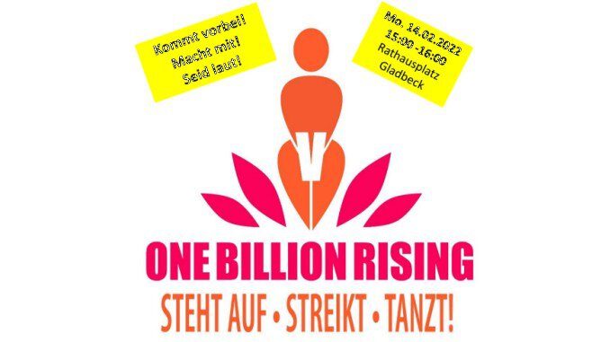 One Billion Rising - auch Gladbeck ist dabei