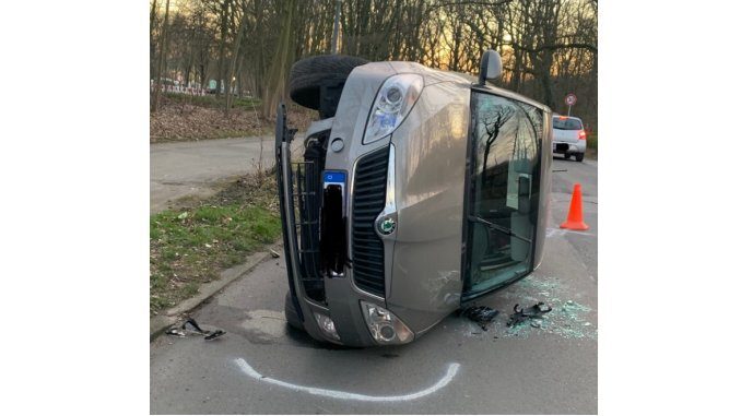 Schwerer Verkehrsunfall in Gladbeck Ellinghorst