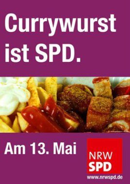 Wahlplakat der SPD 2012