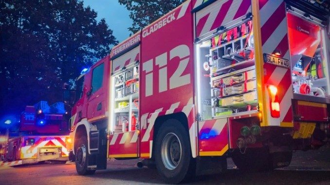Drei Brandeinsätze der Feuerwehr Gladbeck