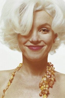 Marilyn Monroe mit Halskette, Porträt 
