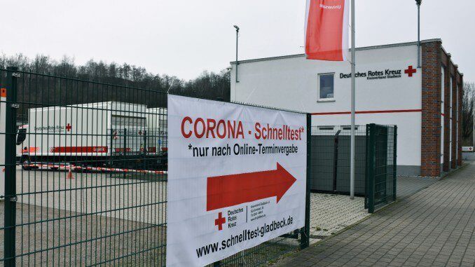 Corona-Teststellen des DRK-Gladbeck weiter geöffnet
