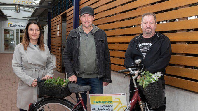 Fahrräder für ukrainische Flüchtlinge in Gladbeck