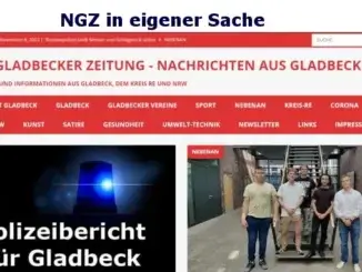 NGZ in eigener Sache: Neue Gladbecker Zeitung