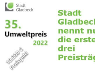 Umweltpreis 2022: Stadt Gladbeck gibt Preisträger nicht bekannt