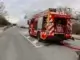 Brennender LKW sorgt für Stau in Gladbeck
