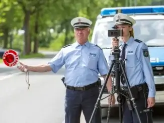 Mobile Blitzer der Polizei waren auch in Gladbeck