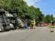 LKW-Unfall in Gladbeck mit einer verletzten Person