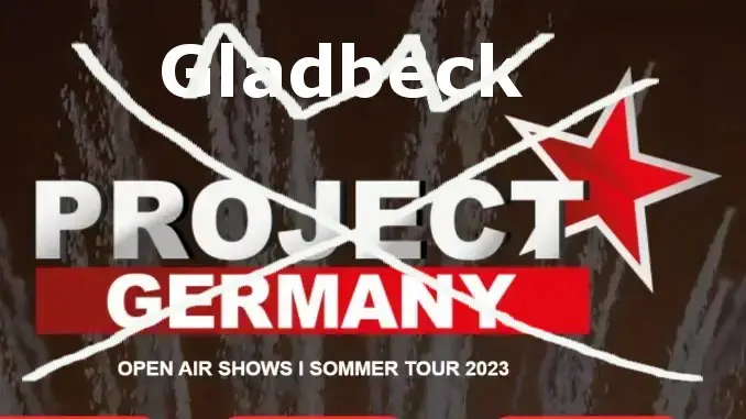 Eventshow Project Germany kommt nicht nach Gladbeck - Absage