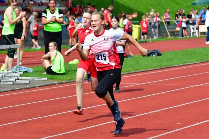 Anna Dierichs beim Sprint