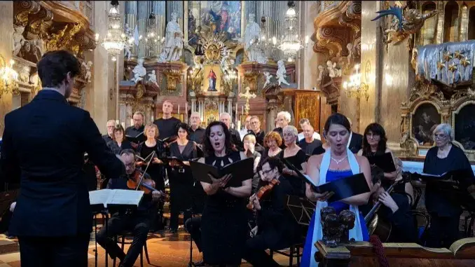 Kammerchor der Musikschule Gladbeck konzertierte in Wien