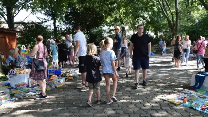 Kindertrödelmarkt stieß in Gladbeck auf große Resonanz