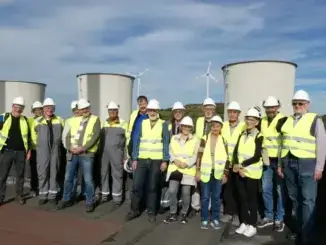 Kraftwerk Scholven bekam Besuch aus Gladbeck
