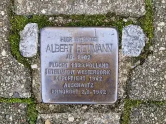 Stolperstein für Albert Heumann in Gladbeck