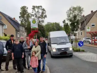 Anwohner-Protest an der Holthauser Straße in Gladbeck