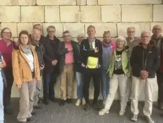 Die Klagemauer in Oberhausen besuchte die VHS Gladbeck