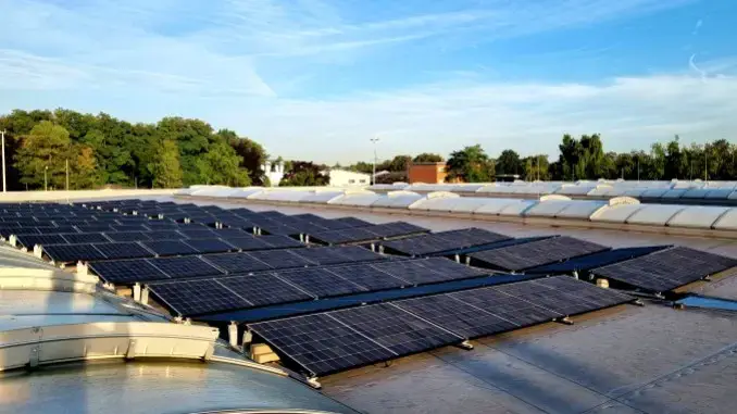 Photovoltaik-Anlage für Reduzierung von Stromkosten und CO2