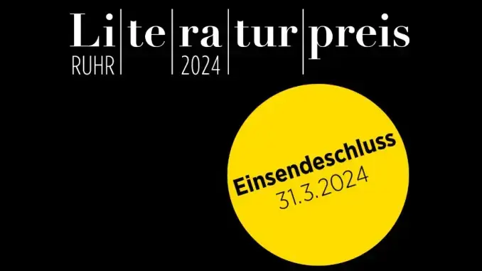 Der Literaturpreis Ruhr 2024 ist ausgeschrieben