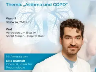 Asthma und COPD - Infoveranstaltung am 8. April 2024