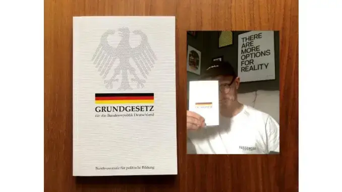 Lieblingsbuch der Woche: Das deutsche Grundgesetz