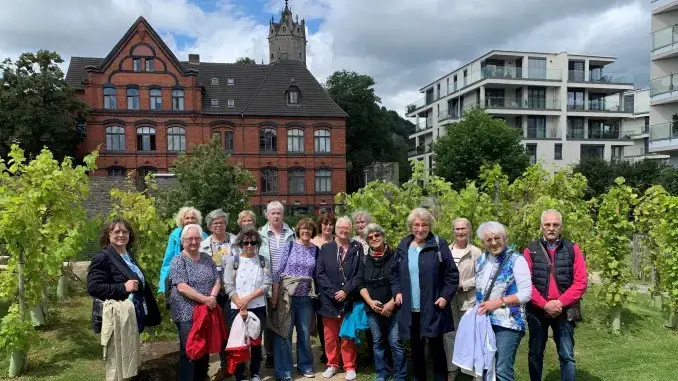 Hochbeetgarten-Initiative besuchte die Essbaren Stadt Andernach