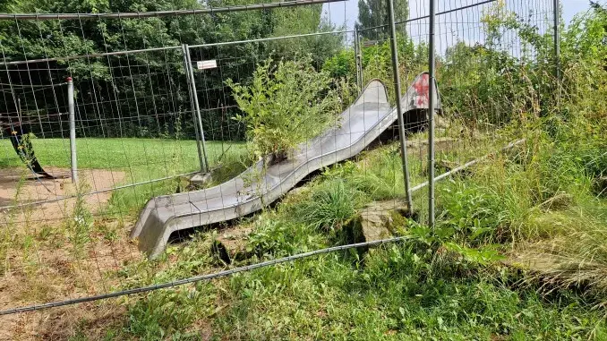 Vergammelte Spielplätze - sind Kinder der Stadtführung egal?