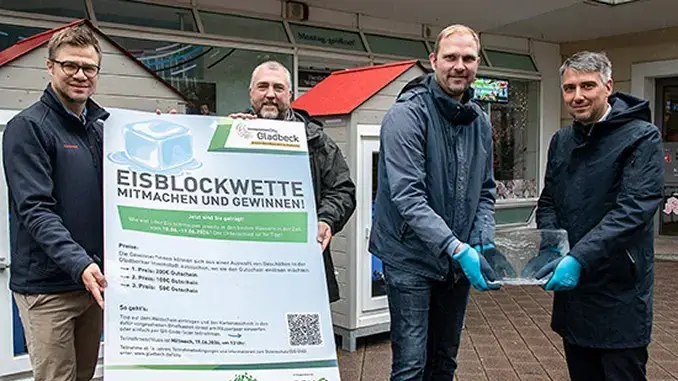 Eisblockwette sollte Gladbecker sensibilisieren