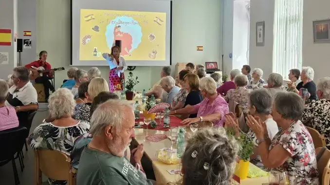 Flamenco-Show begeistere SeniorInnen in Gladbeck