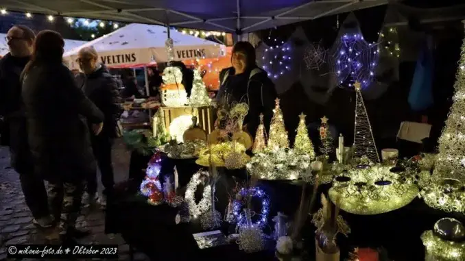 Nachtflohmarkt am Kotten Nie in Gladbeck-Ost