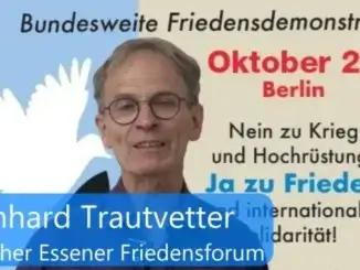 Bundesweite Friedensdemonstration am 3. Oktober in Berlin