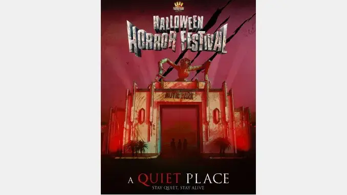 “A Quiet Place” Horrorhaus für Halloween 2024 im Movie Park