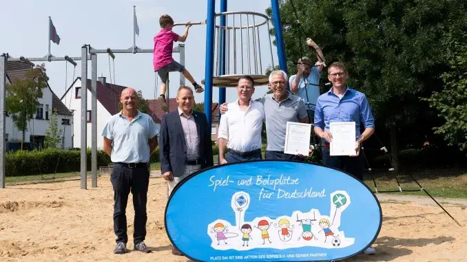 Spielplatz in Gladbeck modernisiert