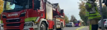 Dachgeschossbrand auf der Postallee in Gladbeck