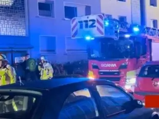 Wohnungsbrand in Gladbeck mit Menschenleben in Gefahr