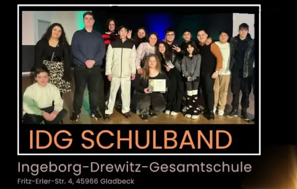 Die Schulband der IDG