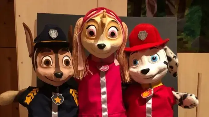 Josef Tränklers Puppenbühne gastiert mit Paw Patrol in Bottrop